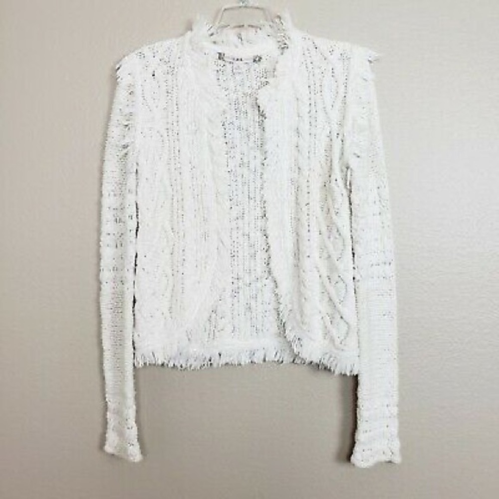 Chelsea & Violet Cardigan Sweater Ivory